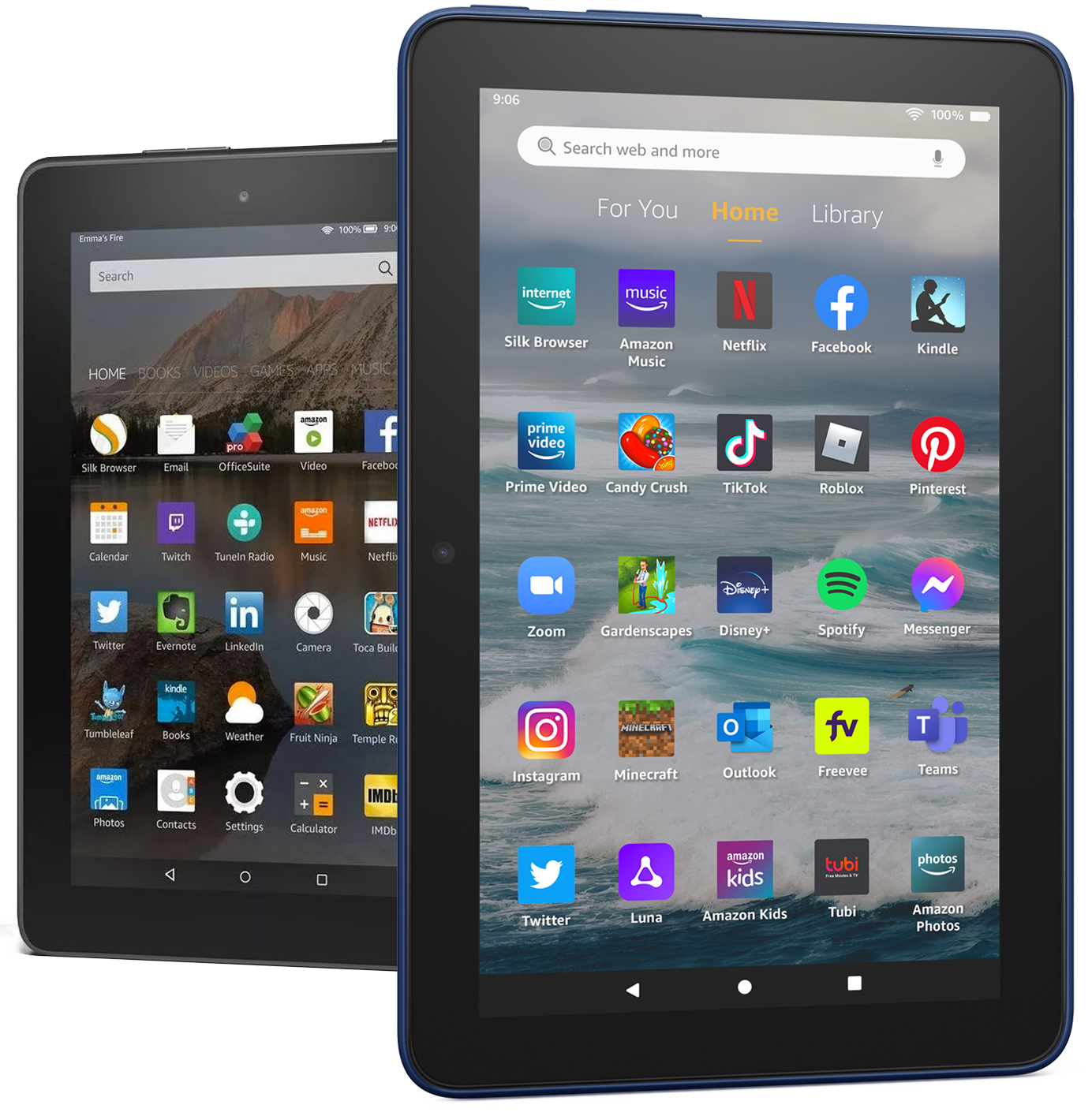 Fire Tablet interface evolution
